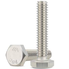 Vg10405-516114-25 Vgbuy 25pcs 5/16-18 X 1-1/4 Inch Hex Head Screws Bolts 304 Stainless Steel