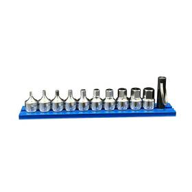 Vim 092308534011 10 Pc. Stubby Hex Metric Driver Set With Magrail
