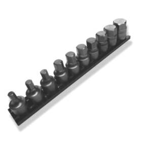 Vim Tools 092308936297 Vimimpact-vi6 Half Cut Stubby Sae Hex Set - 3/8 Inch Square Drive