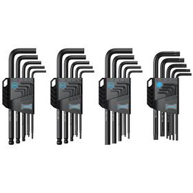 Vor009-p Vorxeon 36 Pcs Hex Key Set Ball End Torx L-wrenches 1.5-10mm 1 16 In-3/8 In Cr-v S2