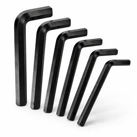 Voyager Tools 810204831580 Jumbo Metric Hex Key Set 6-piece 8 19mm Extra-large Wrenches