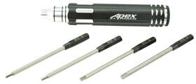 2755 Vrc Hobbies 810718030981 1.5 2 2.5 And 3mm Metric 4in1 Allen Key Driver #2755