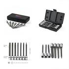 W003037a Long Standard Hex Allen Bit Sockets Set 820909733195