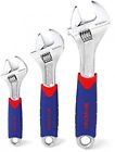 W003201a Workpro 3-piece Adjustable Wrench 651650383670
