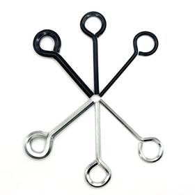 Wrkj-028 Wenreykeji 6 Pack Hex Wrench Set 1/8 5/32 7/32 Metal Key Tools Silver Black