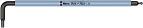Wera 013288167842 950 Spkl Hexplus Sw 1.5 Iceblue Long Arm Hex Key