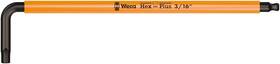 05022634001 Wera 013288182548 Hex Key For 950 Spkl 3 Inch /16x154mm Silv