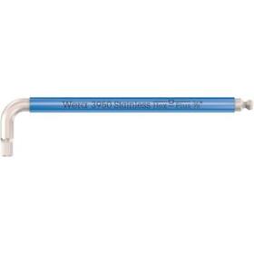 05022858001 Wera Hex-plus L-key With Ball End 3/8inch X 224mm Blue