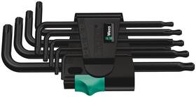 05024242001 Wera 024242 967/9 Tx 1 L-key Set Blacklaser 9 Pieces