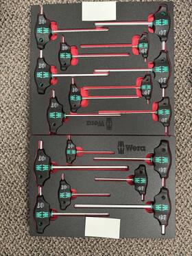 05136070001 Wera 454 Hf Metric And Sae T Handles