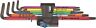 05024470001 Wera 967/9 Tx Xl Hf 1 Torx L-key Set With Holding Function