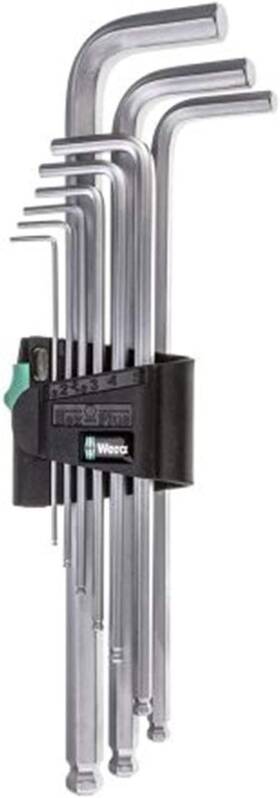 Jb-wer-05022087001 Wera Hex Key Set Metric 9 Piece 5022087001