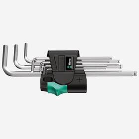 Wr022181 Wera 022181 Chrome Ball End Hex Metric L-key Set