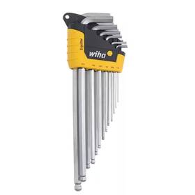 Wiha 313054589576 Ergostar Ball End Hex L-key Set - Inch 13-piece