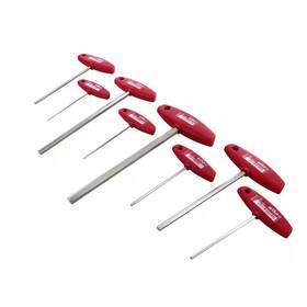 Wiha 313098643609 Classic Grip Hex Metric T-handle Key Set 8-piece
