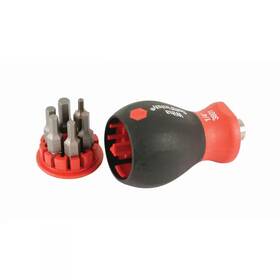 Wiha 313110667699 Softfinish Stubby Bit Holder Set-hex Inch 7-piece