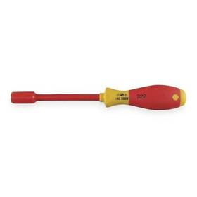 32276 Wiha Nut Driver 1/2 Inch Solid Ergo Ins 5