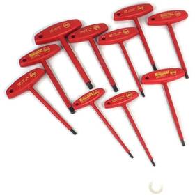 334n Wiha Insulated T-handle Hex Screwdriver Set Of 10 Made In Germany