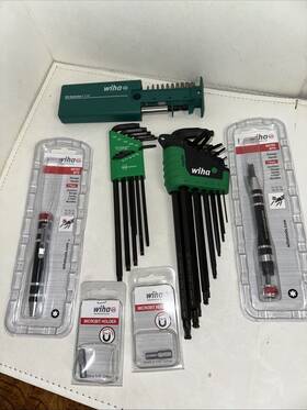 36693 Wiha Lot Read 13 Piece Torx Rust Free Finish L-key Set Microbit Bit
