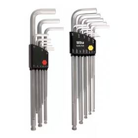 Wiha 705353070266 Ball End Hex L-key Set - Inch Metric 22-piece