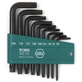 Wiha 705353438127 Torx L-key Short Arm Set 9-piece