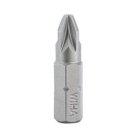 71202 Wiha Pozidriv Insert Bit #2 X 25mm One Size Multi