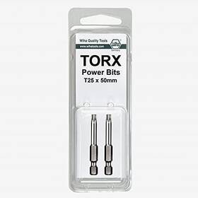 74514 Wiha Torx Power Bit T25 X 50mm 2 Pack One Size Multi