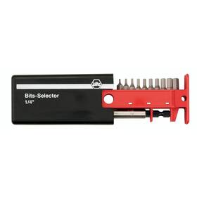 79246 Wiha Bit Selector With Hex Inch Bits One Size Multi