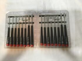 26590-26591 Wiha Precision Nut Drivers Sets 8 Piece Each 2 Standard Metric