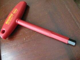 Sw10.0 Wiha T-handle Hex Screwdriver #334n/sw10 X 150 10.0 Mm Germany