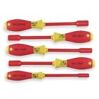 32292 Wiha Tools Nut Driver Set 5 Pieces Sae Solid Ins