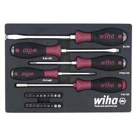Wih-52690 Wiha Tools 25 Piece Microfinish Screwdriver Tray Set