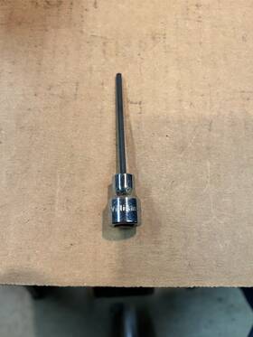Ba-4la1 Williams Ba-4la1/8 Inch Long Hex Driver 3/8 Dr