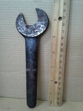Williams No.605 Vintage. No. 605 7/8 Inch Open End Wrench. Made In Usa. Vgc