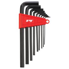 W1394 Wilmar 039564114946 Performance Tool Heat Treated Alloy Steel Long Shank Hex Key Set With S