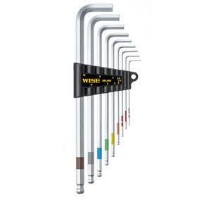 Sbl-900 Wise 951908005818 Long Ball-point Hex Key Wrench 9 Pc Set Contents 1.5mm/2.0mm/2.5mm/3