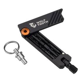 Wolf Tooth 810006805819 6-bit Hex Wrench Multi-tool With Keychain