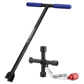 B0f53l9812 Workpro 28 Inch Water Meter Key 4-way Utility Valve Shut Off Heavy Duty Steel Non-sl