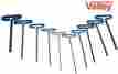 Wrhkth-10m Valley Industries 10 Pc T-handle Hex Key Wrench Set 9 Inch Length Handle Metric 639469672505