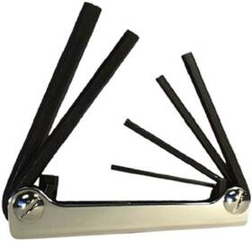 9e21151 Wright Tool - Metal Fold-up Hex Key Metric 6 Pcs Set- 3mm 10mm