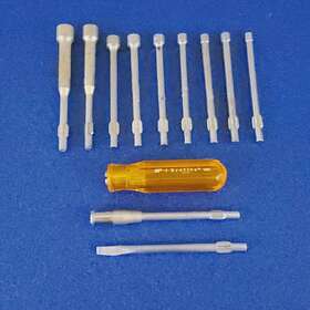 99-250 Xcelite 99-1 99x5 99-16 99-6 12pc Sae Nut Driver Set To Handle Ext. And