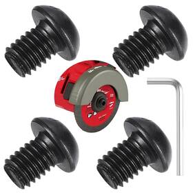 2522-20 Ycqdda 739768589792 4pcs Locking Blade Bolt Kit 14-46-2075 With Hex Wrench For Compact 3 Inch