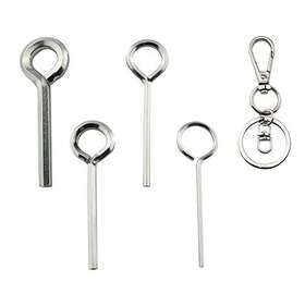 Yhxixi 728456066646 5in1 Ring Allen Wrench Set - 5/64 Inch 1/8 5/32 7/32 Key Door Keys With