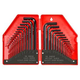 Hn-1-001 Yiyitools Hex Key Allen Wrench Set 30-piece Industrial Grade