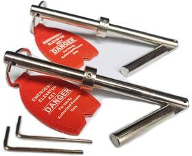 Ynfag 762071690626 Key Solid Steel Elevator Door For 2