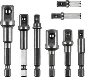 301820 Yuntop 8 Pcs Drill Bit Adapter Impact Grade Socket Set Hex Shank One Size