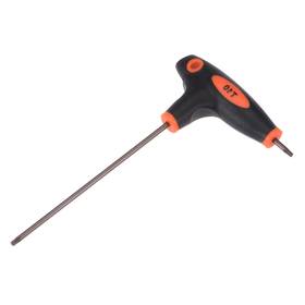 Zaplyte 617662570781 S2 Steel T10 Anti Tamper Proof Torx Key T-handle Wrench For Industrial Use