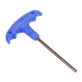 Zaplyte 636939217037 T-handle Hex Key H5 5mm S2 Metric Size Wrench For Auto Maintenance