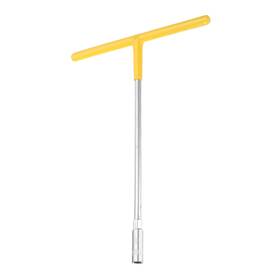 Zaplyte 636939274344 T-handle Metric Socket Wrench 7mm 6-point T-shape Spanner With Non-slip Handle