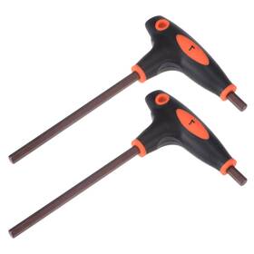 Zaplyte 641832633105 2 Pack 7mm Hex Key T-handle Dual End Wrench Spanner Metric S2 Steel